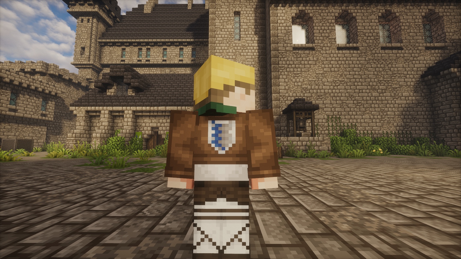 MNK soldier wearing the Scouts uniform